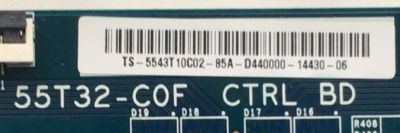 KIT DE TARJETAS PARA TV HISENSE / MAIN 232510 / RSAG7.820.8252/ROH / FUENTE 222684 / RSAG7.820.7748/ROH / T-CON 55.43T10.C02 / 55T32-COF CTRL BD / PANEL HD426K3U51-T1\S0\GM\ROH / MODELO 43R6E - Imagen 4